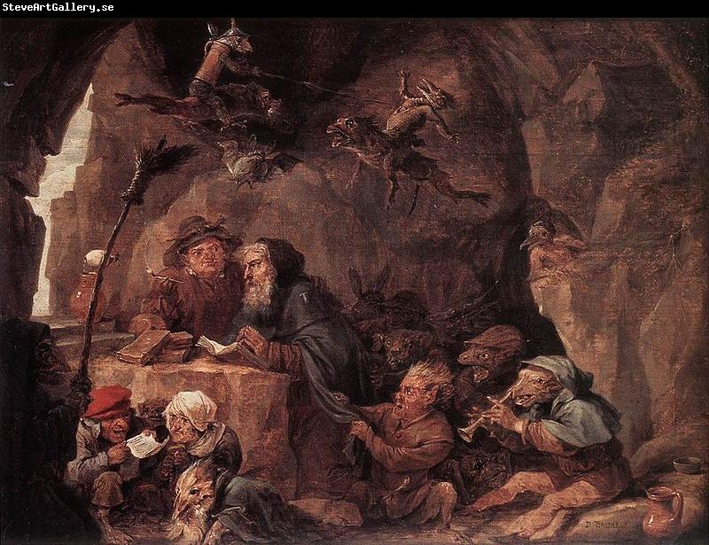 David Teniers the Younger Temptation of St Anthony